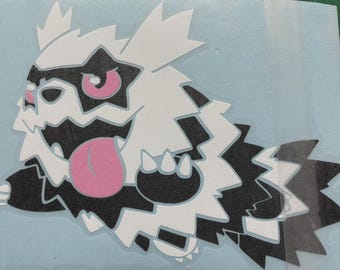 6" Galarian ZigZag Poke Vinyl Decal