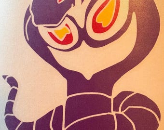 6" Cobra Poke Vinyl Decal