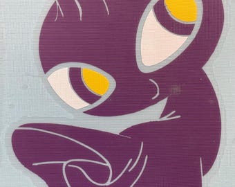 6" Puppet Poke Vinyl Decal