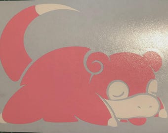 6" Slowpoker Poke Vinyl Decal