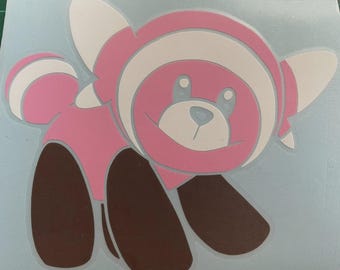 6" Stuffy Poke Vinyl Decal