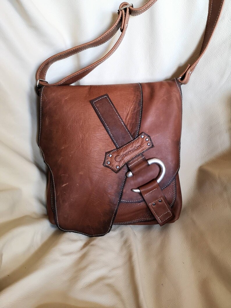 cognac color purse