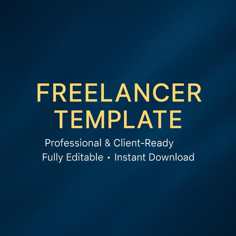Freelancer Contract Template Bundle | Invoice, Proposal Client Forms ...