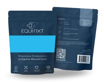 Equi-Fixt Adhesive Kit - protects wounds, secures dressings.