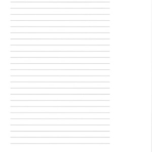The image is a blank page with no text or objects, just a plain white background with horizontal lines.