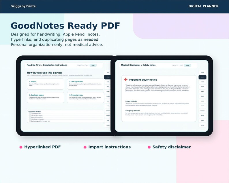 a screenshot of the good notes ready pdf