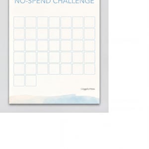 The image is a blank calendar page with a watercolor-style background.