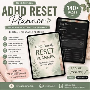an ad for a rest planner