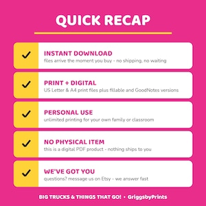 The image is a pink and yellow graphic with text and checkboxes, providing information about a product or service.