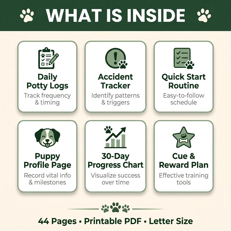 what is inside of a puppy training program?