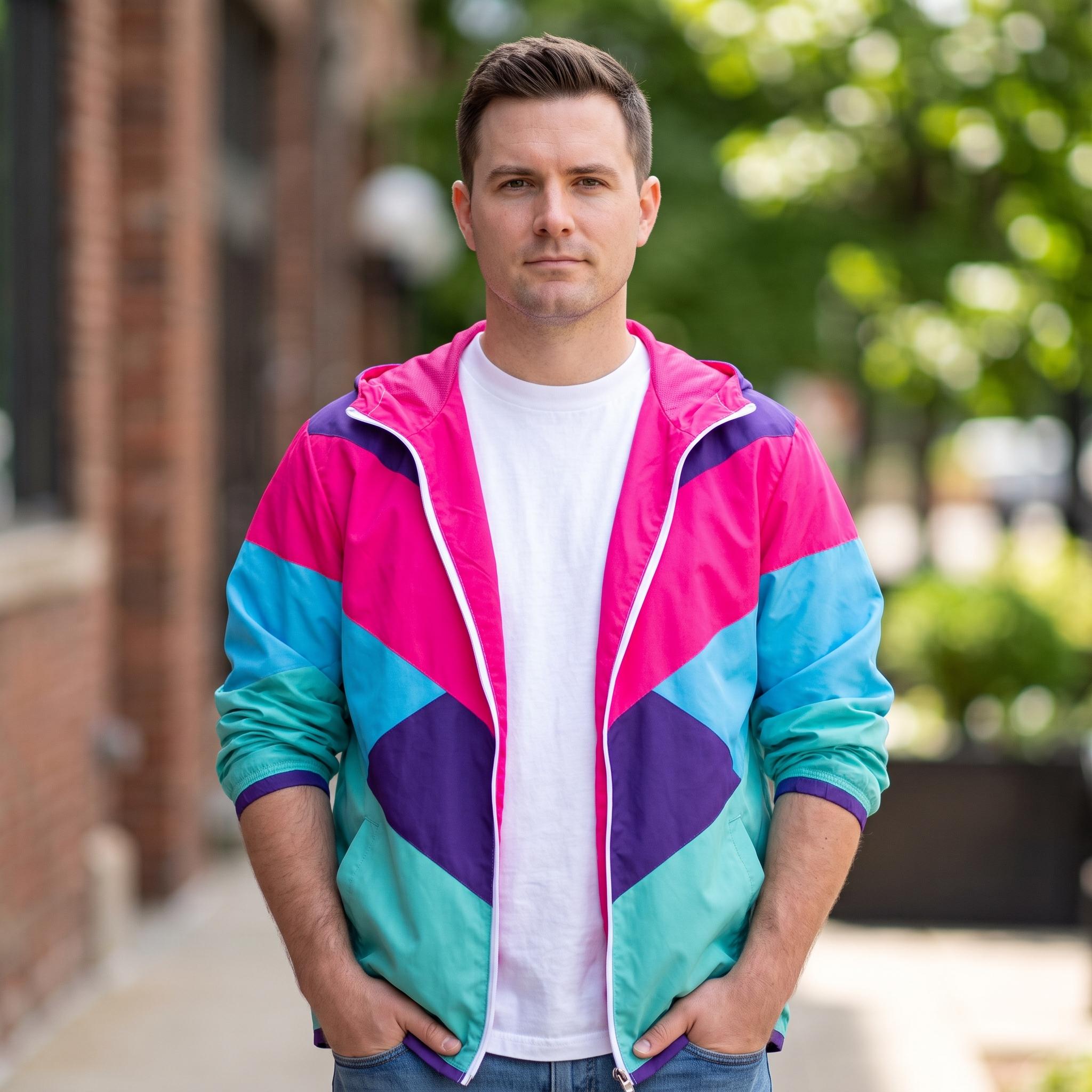 Vintage Mens Pink Track Jacket - Etsy