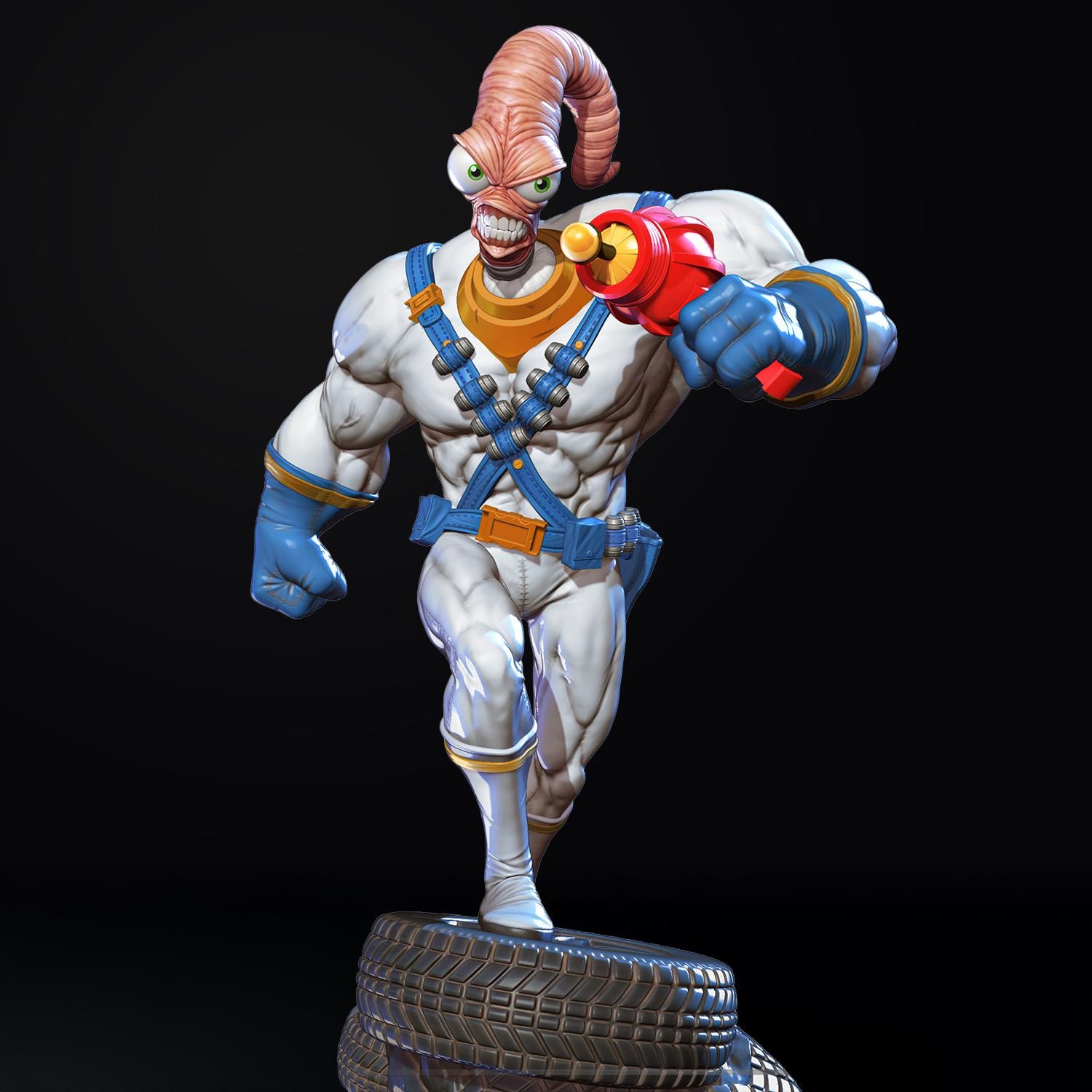 Earthworm jim 3d - Etsy 日本