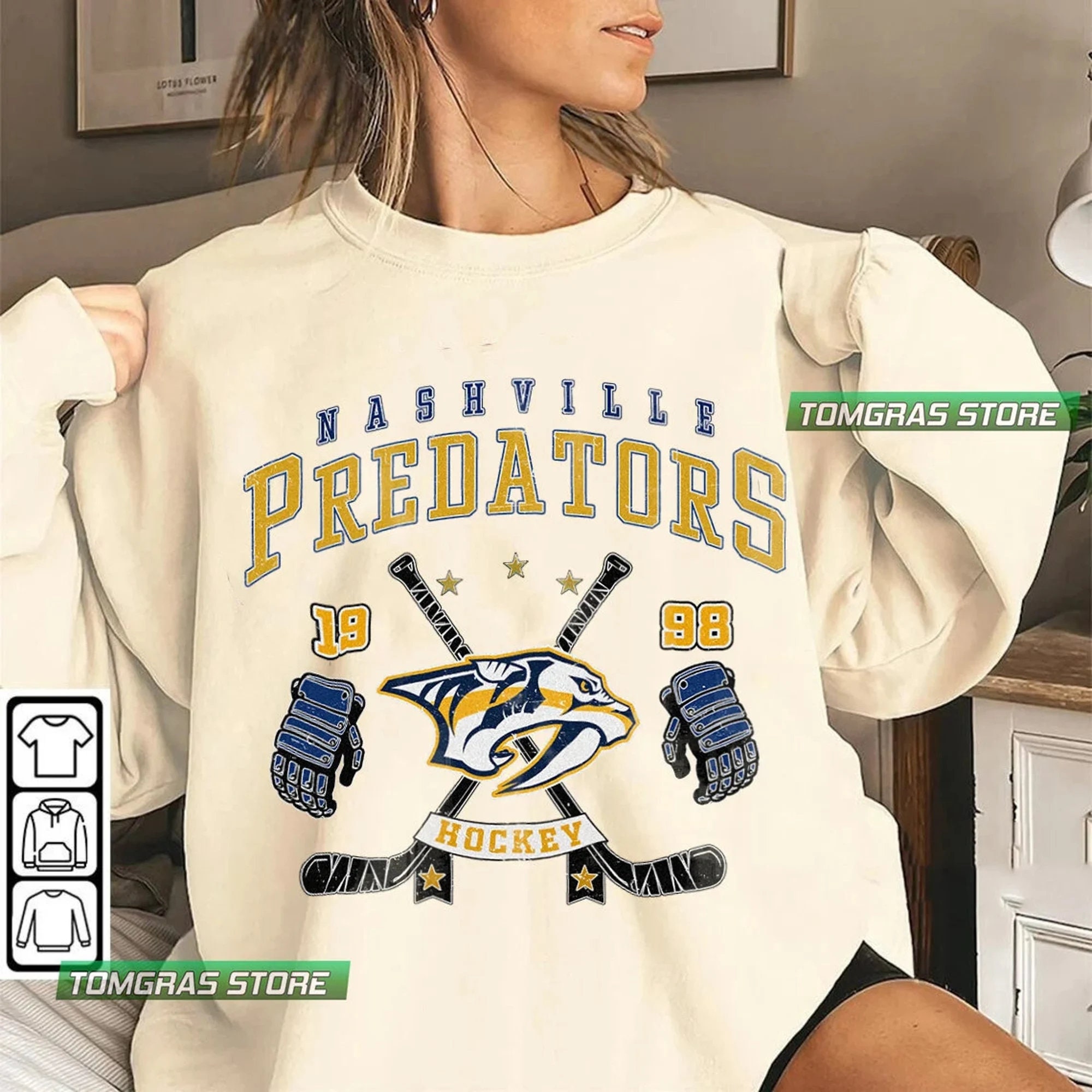 Nashville Predators vintage apparel