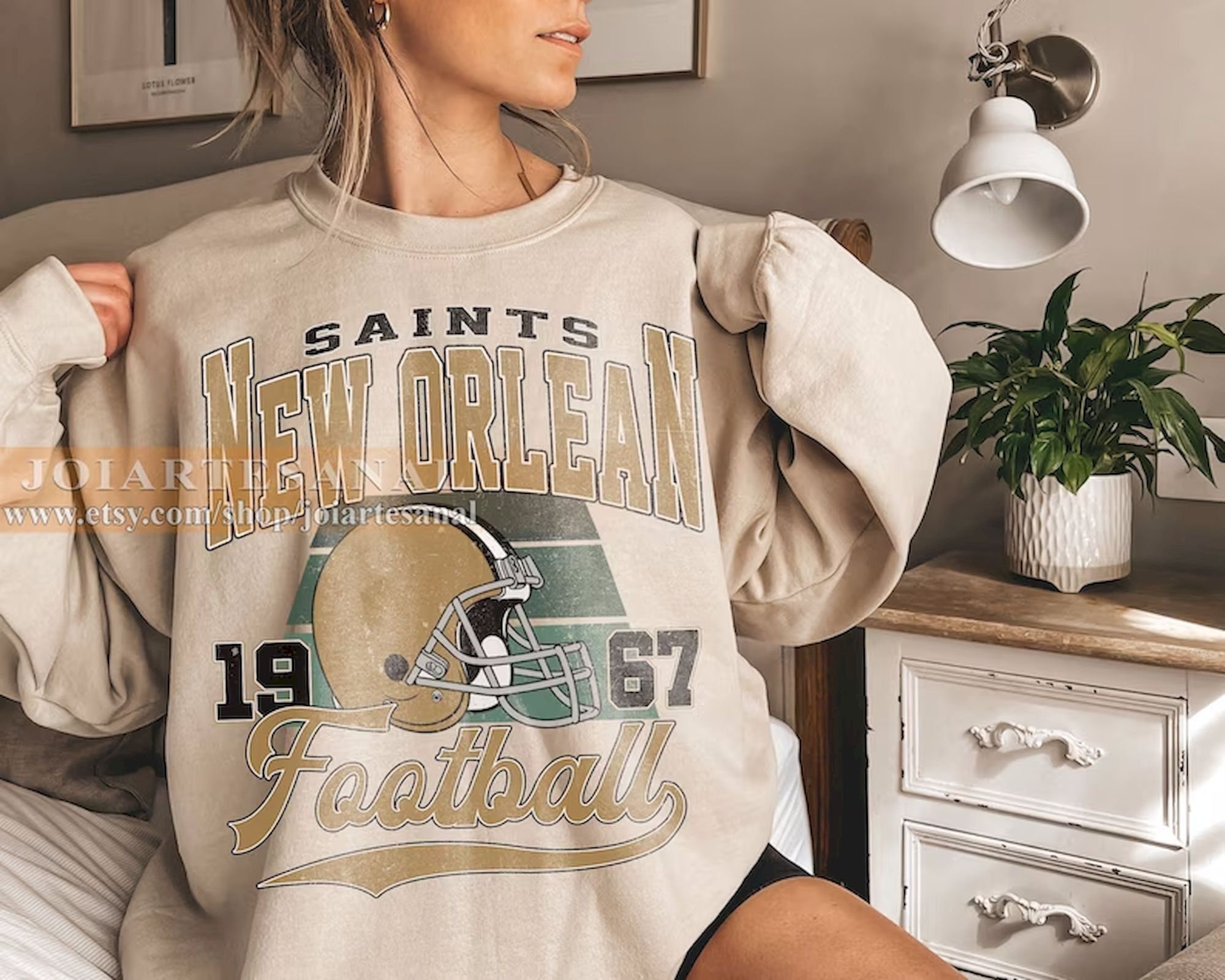 New orleans clearance saints men's sweatshirt