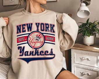 New York Baseball Crewneck Sweatshirt, Vintage New York baseball T-Shirt, Baseball Fan shirt, New York - Mets Sweatshirt Baseball Gameday