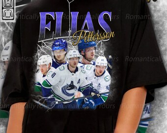 Elias Pettersson Shirt Ice Hockey Swedish Professional Hockey Championship Sport Merch Vintage Sweatshirt Hoodie Graphic Tee Gift Fans