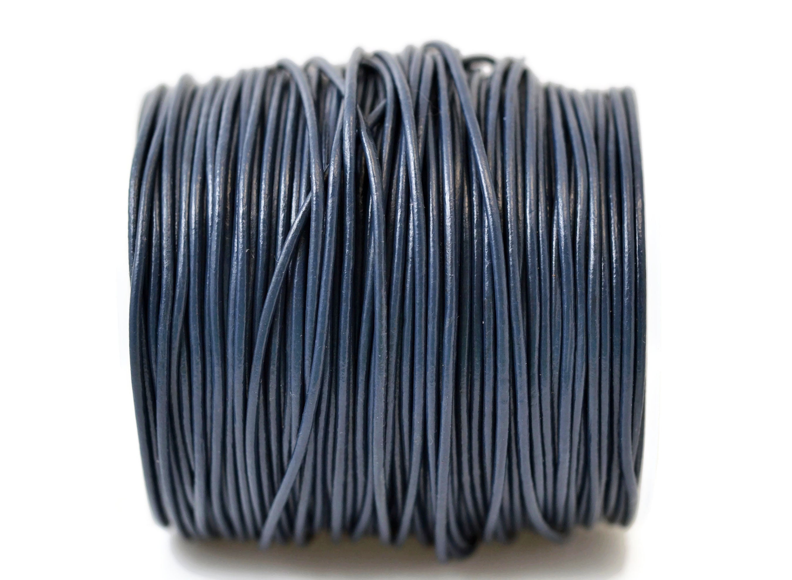 shapesbyX-10 Yards Royal Blue Leather Cord 1.5mm Leather String Genuin