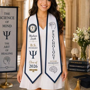 Associate of Science Stole - Etsy