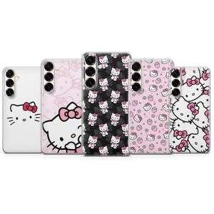 Funda para teléfono Hello Kitty / Funda con diseño de gato de dibujos animados / iPhone 17, 16, 15, 14, 13, 12, 11 / Samsung S25, S24, S23 / Pixel 10, 9, 8, 7, 6 imagen 10