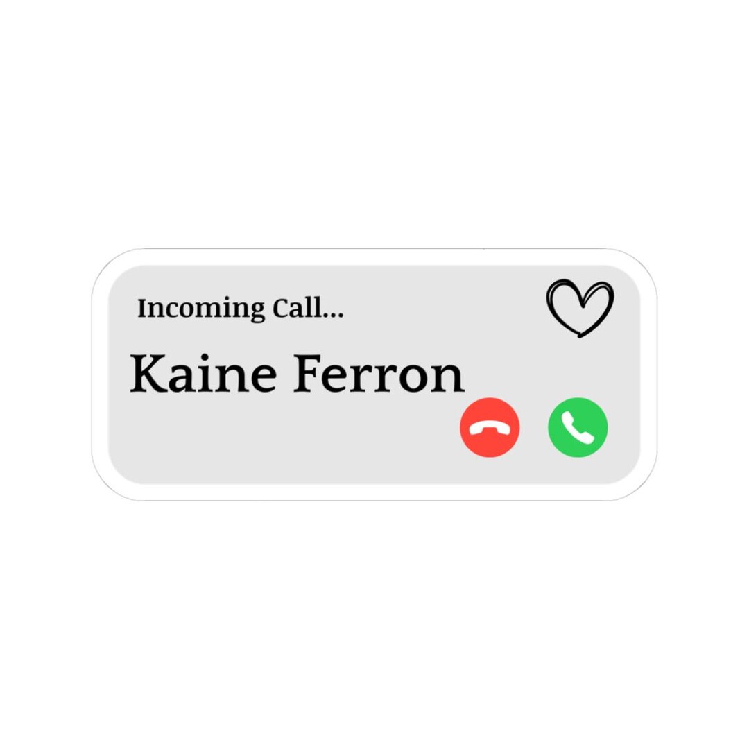 Sticker För Incoming Kaine Ferron Alchemised Sticker | Incoming Call Character Art - Etsy