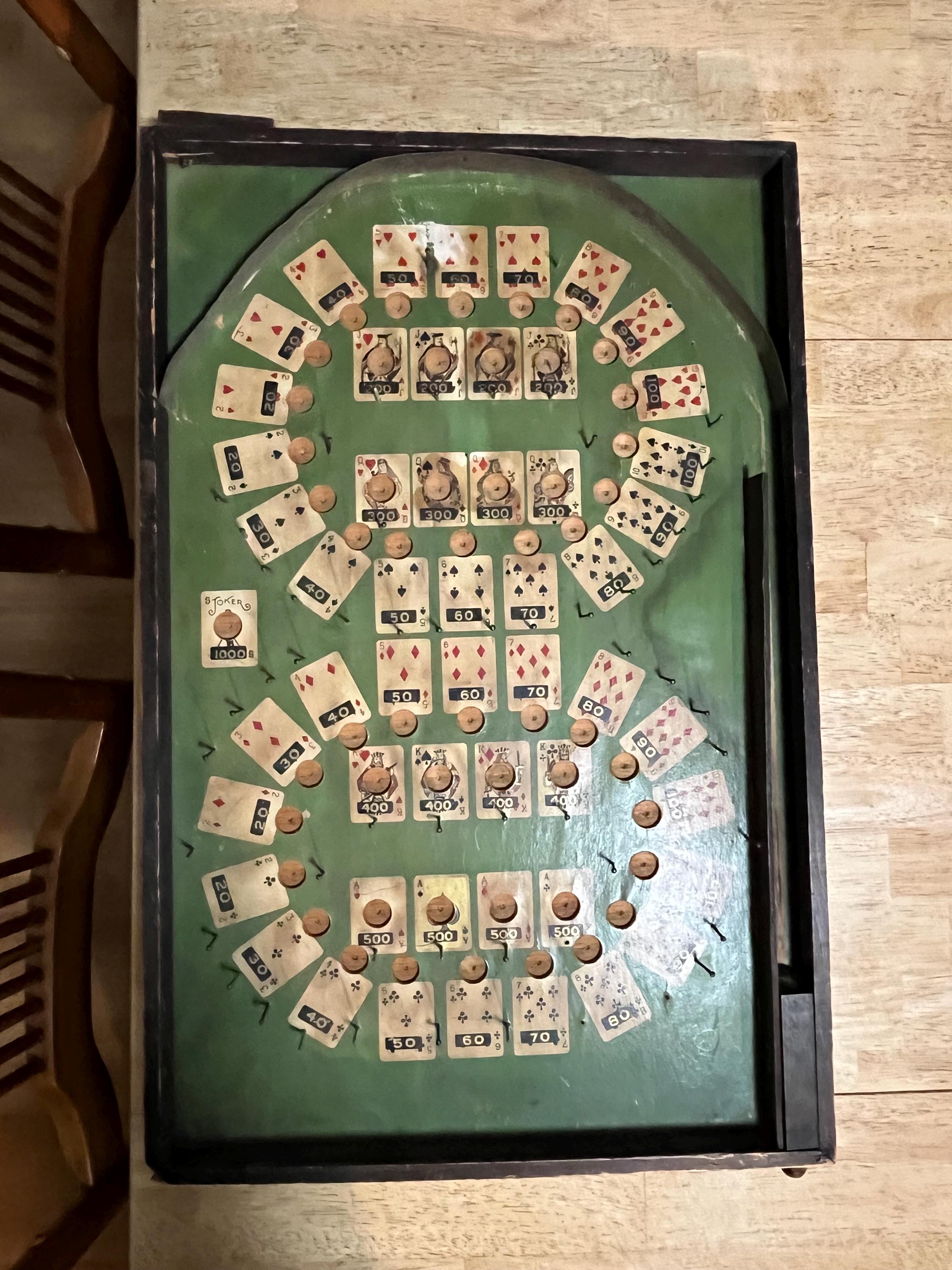 Antique pinball game - Etsy 日本