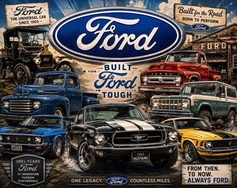 Ford-bild (digital nedladdning)