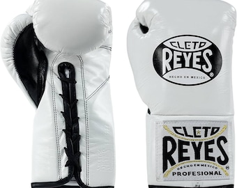 Guantes de boxeo Cleto Reyes personalizados, guantes de entrenamiento de cuero