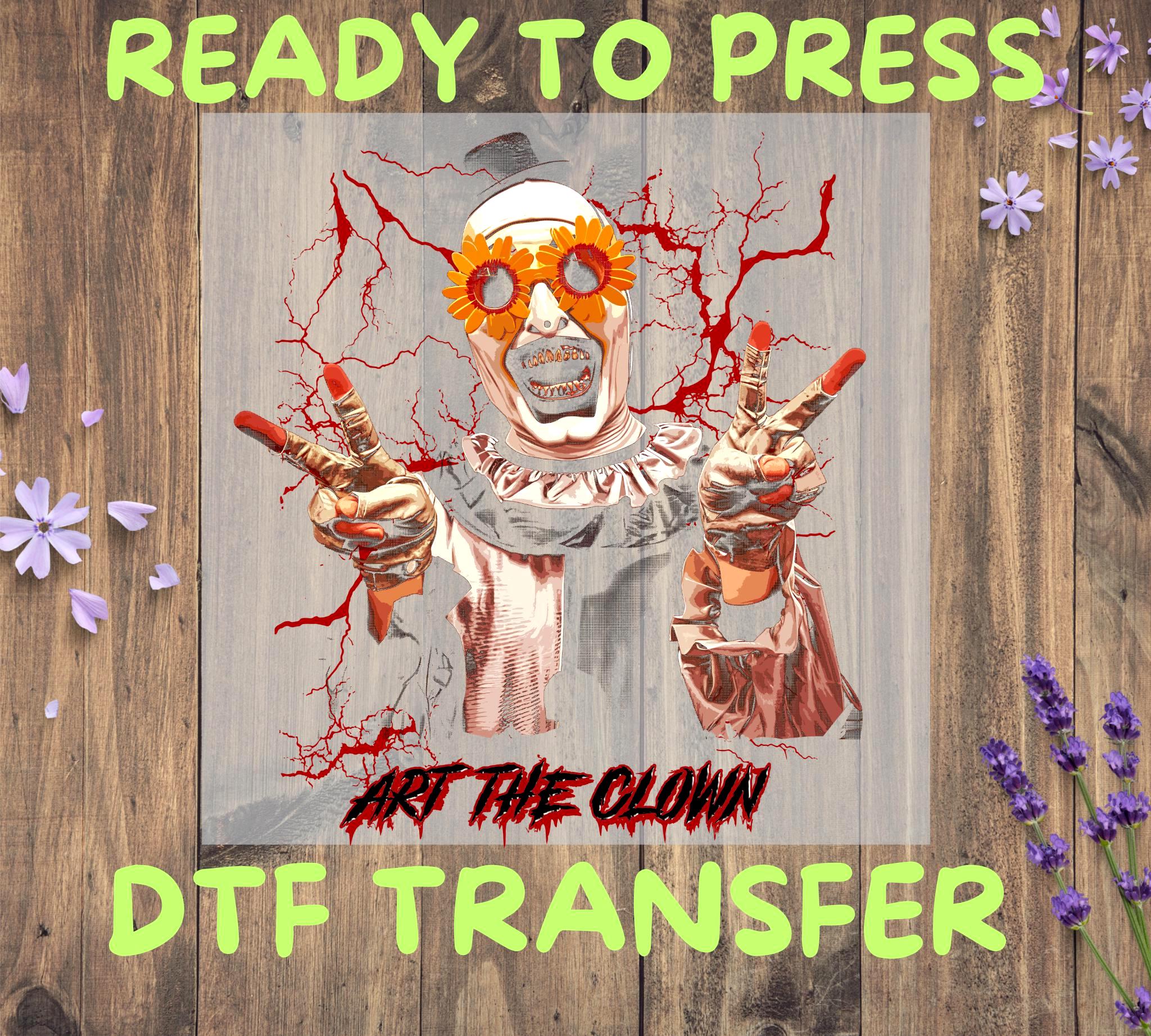 Terrifier Dtf Transfer - Etsy