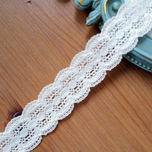 10 Meter 2,5 cm breites beiges Baumwollband doppelseitig hohloval Rockrand Dekoration Kleidung Accessoires Spitzenband T10N1066P250217Y