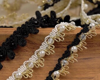 すみっち黒いレース装飾 装飾レースブレード(ブラック) | sweetfairy garden