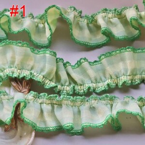 5 meter 3,5 cm 1,37" breed raster katoen rimpel ruche kant trim lint kraag rok jurk gordijn randen kleding accessoires Z1T730P250624T