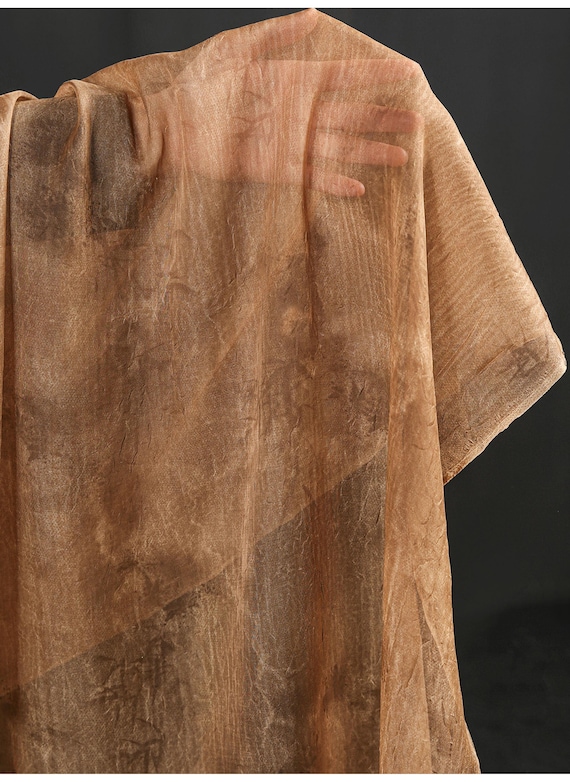 Braun Bambus dnne Gaze Textur Stoff halb transparent Tie Dye Kleid  Strickjacke Rock Hosen Hemd Kleidung Design Material T50T109V260218V - Etsy  sterreich