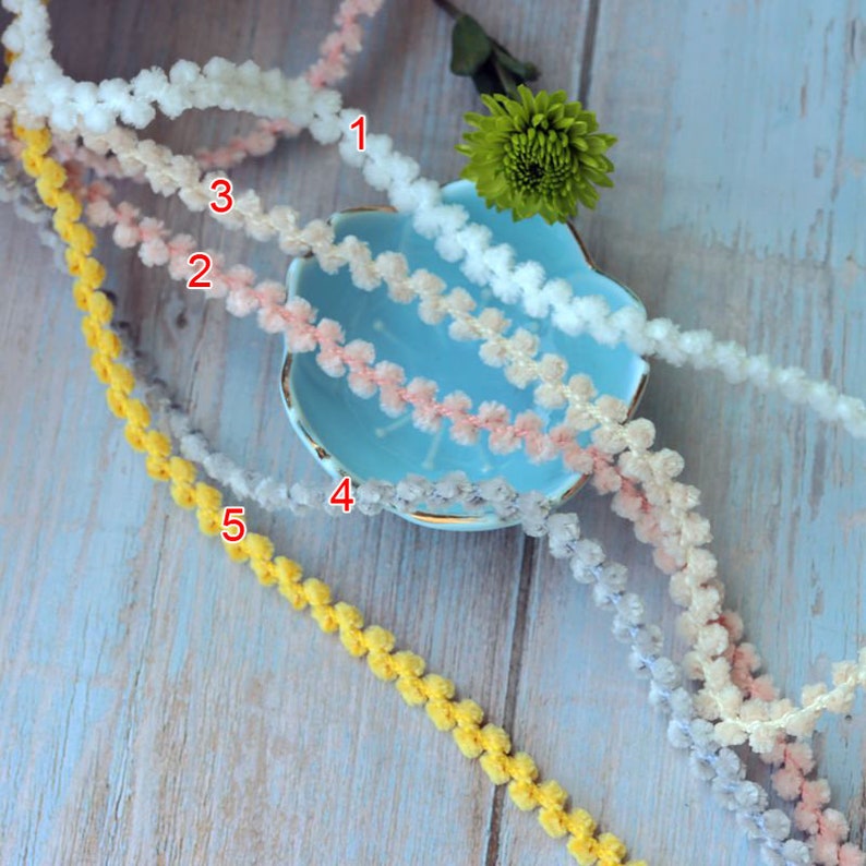 10 meter 1cm 0.39 wide yellow pink braid fabric embroidery dress bag socks lace trim ribbon tapes X28C280P210120V