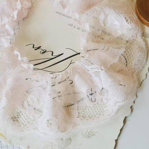 5 Meter 6 cm 2.36" breit rosa floral Netz Falten Rock Kleid Vorhang Kanten Material Accessoires Z1T715P250405T