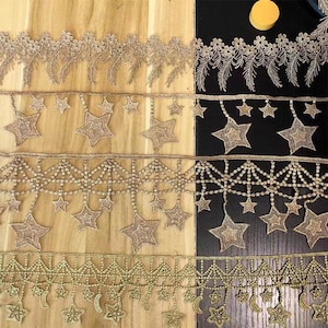 3メートル 6-11.3 cm幅 ゴールドタッセルフリンジ生地 刺繍 子供ドレス スカート シャツ 縁飾り 素材 装飾 レース トリム リボン R8U2C240924C