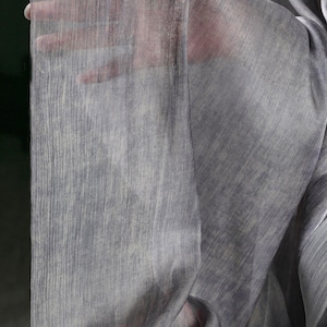 1.45 meters wide dusk purple slightly translucent silk satin mottled texture fabric dress skirt shirt pants clothing material T50T5V250712V
