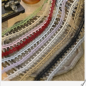 10 yards 1,5 cm 0,59" breed 10 kleuren coquille uitgehold borduren kind shirt rok jurk randmateriaal kant trim lint N20T677L240410U