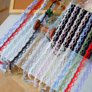 5-10 meter 2 cm 0,78" breed holle geschulpte roos stof borduren jurk rok rand materiaal accessoires kant trim lint N20T435L250116T