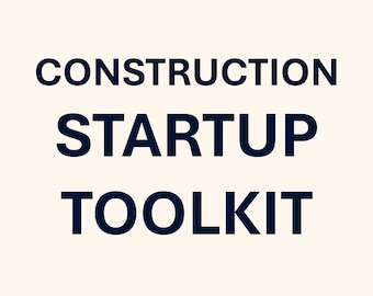 Opstarttoolkit voor bouwprojecten voor algemene aannemers | Checklists voor taakaftrap en PM-sjablonen (Excel en Word)