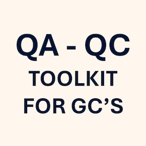 Modèles AQ/CQ de construction pour les entrepreneurs généraux | Boîte à outils de suivi des inspections et des défauts (fichiers modifiables)