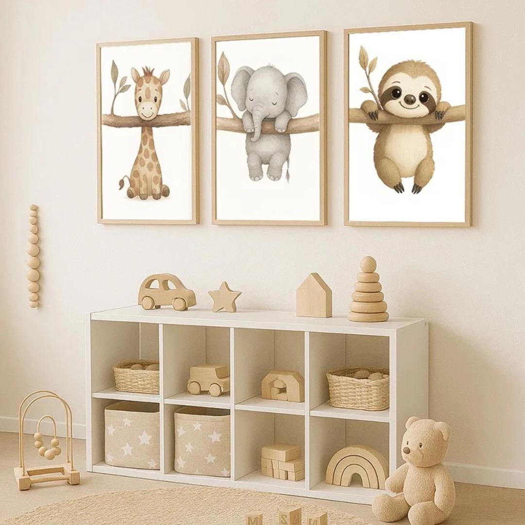 Animal Pictures for Nursery - Etsy