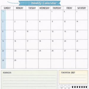 Printable Planner A4 – Daily, Weekly & Monthly Organizer - Etsy