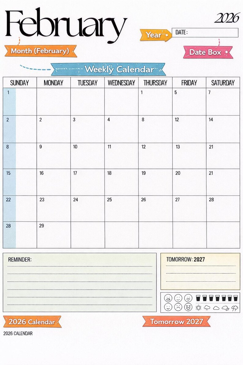Printable Planner A4 – Daily, Weekly & Monthly Organizer - Etsy