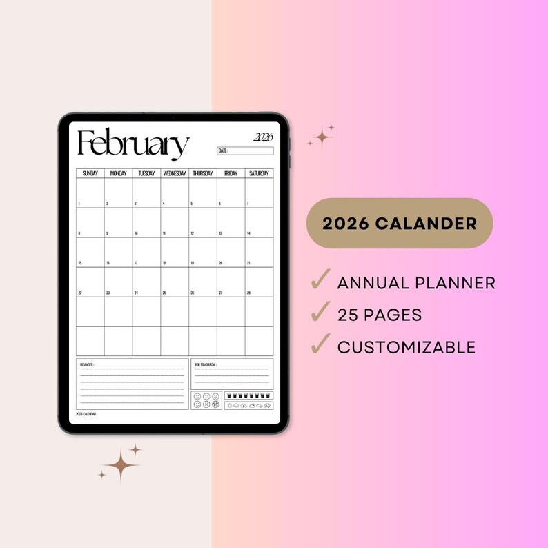 Printable Planner A4 – Daily, Weekly & Monthly Organizer - Etsy
