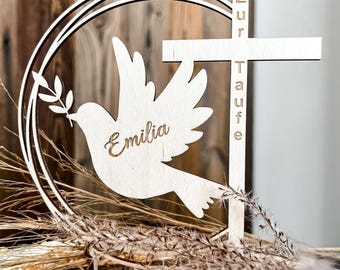 Cake Topper Taufe I Kommunion I Konfirmation I Glaube I Kuchentopper I Kuchen Topper I Caketopper Name I DPMA geschützt