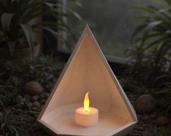 Minimalist 3D Printed Pyramid Catchall Tray