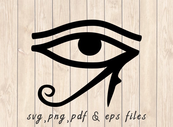 Egyptian Eye of Ra SVG PNG PDF Craft Cutting File - Etsy UK