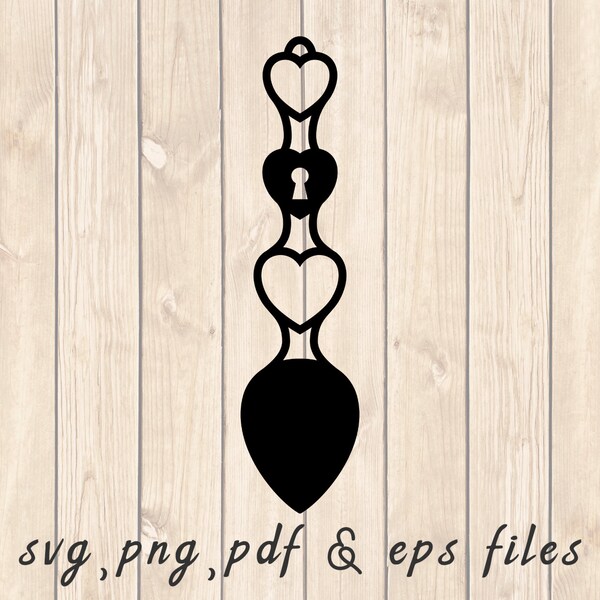 Welsh Love Spoon Svg Etsy UK