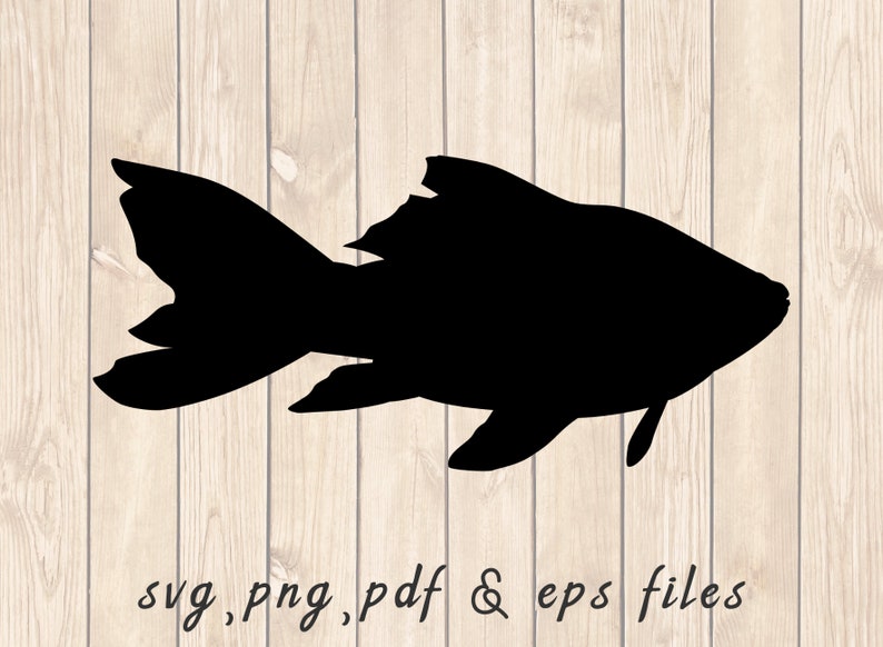 Download Goldfish Silhouette Svg Png Pdf Craft Cutting File Clip Art Art Collectibles Shantived Com