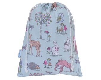 drawstring sponge bag